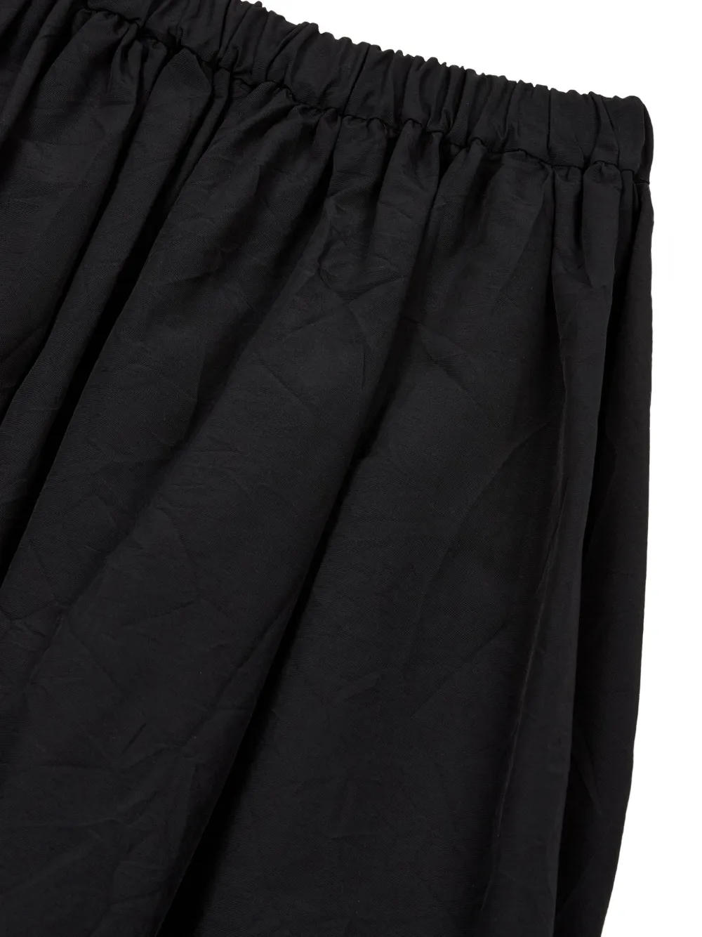 Studio Tomboy Creased Skirt In Black