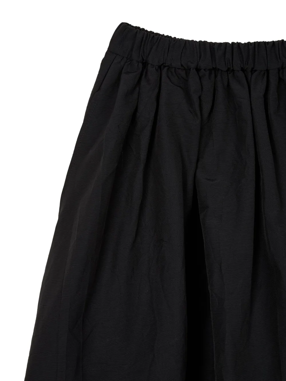 Studio Tomboy Creased Skirt In Black