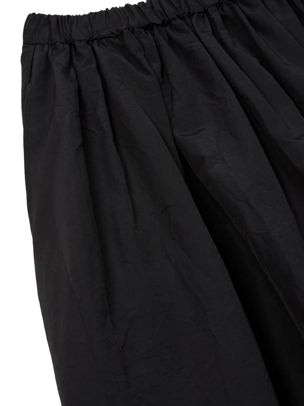 Studio Tomboy Creased Skirt In Black