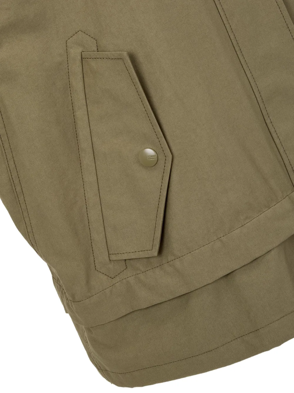 STUDIO TOMBOY Gelaagd jack Groen