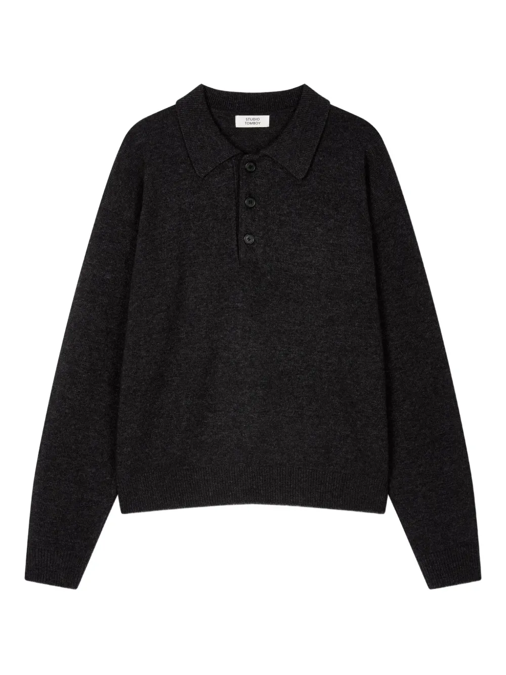 TOMBOY suéter con efecto de melange | gris | Image 1