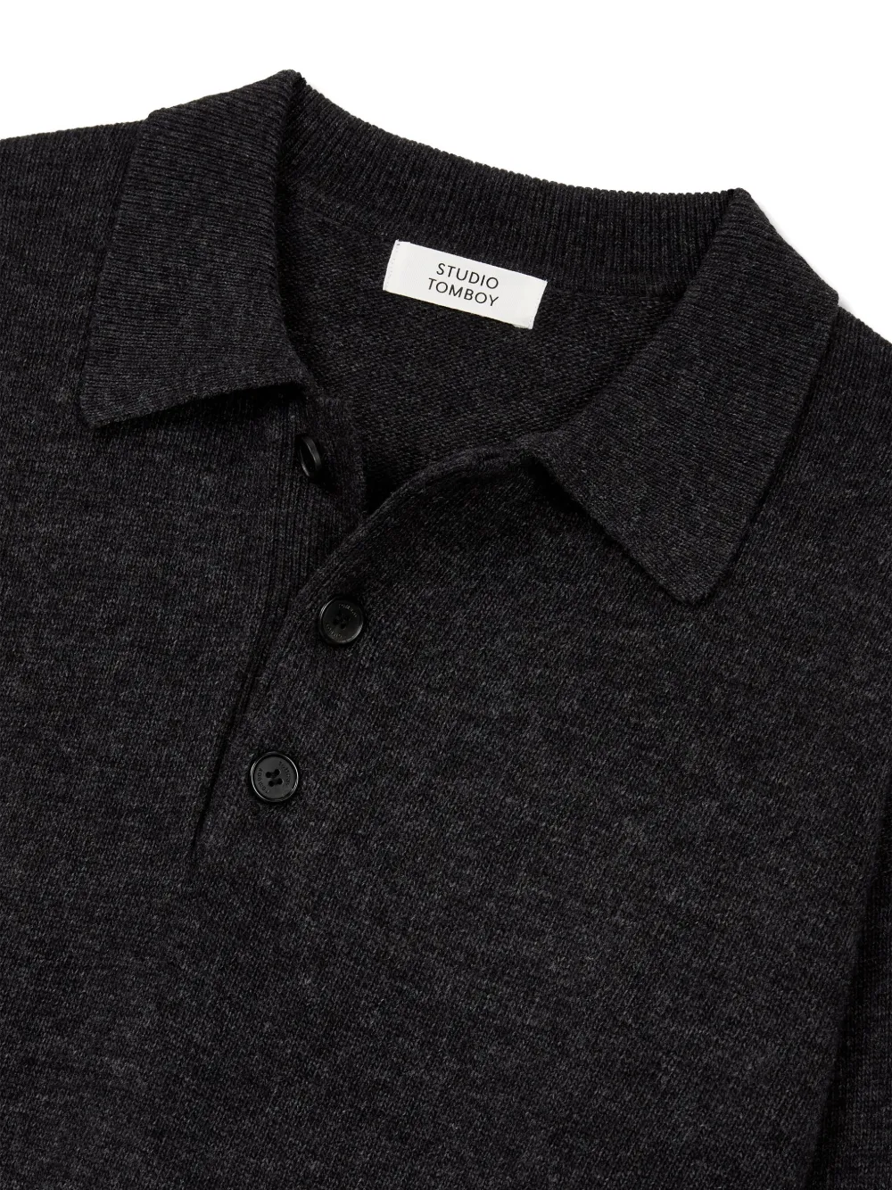 TOMBOY Wollen polotrui Grijs