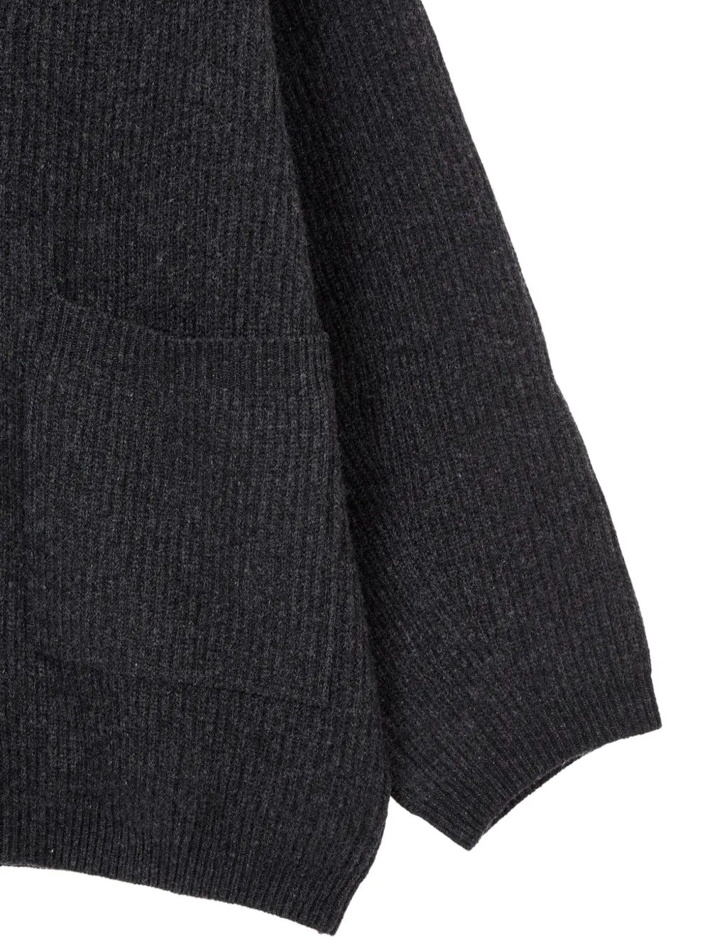 STUDIO TOMBOY Ribgebreid vest Grijs