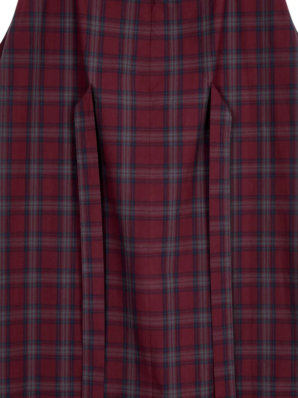 Studio Tomboy Checked Dress In Red