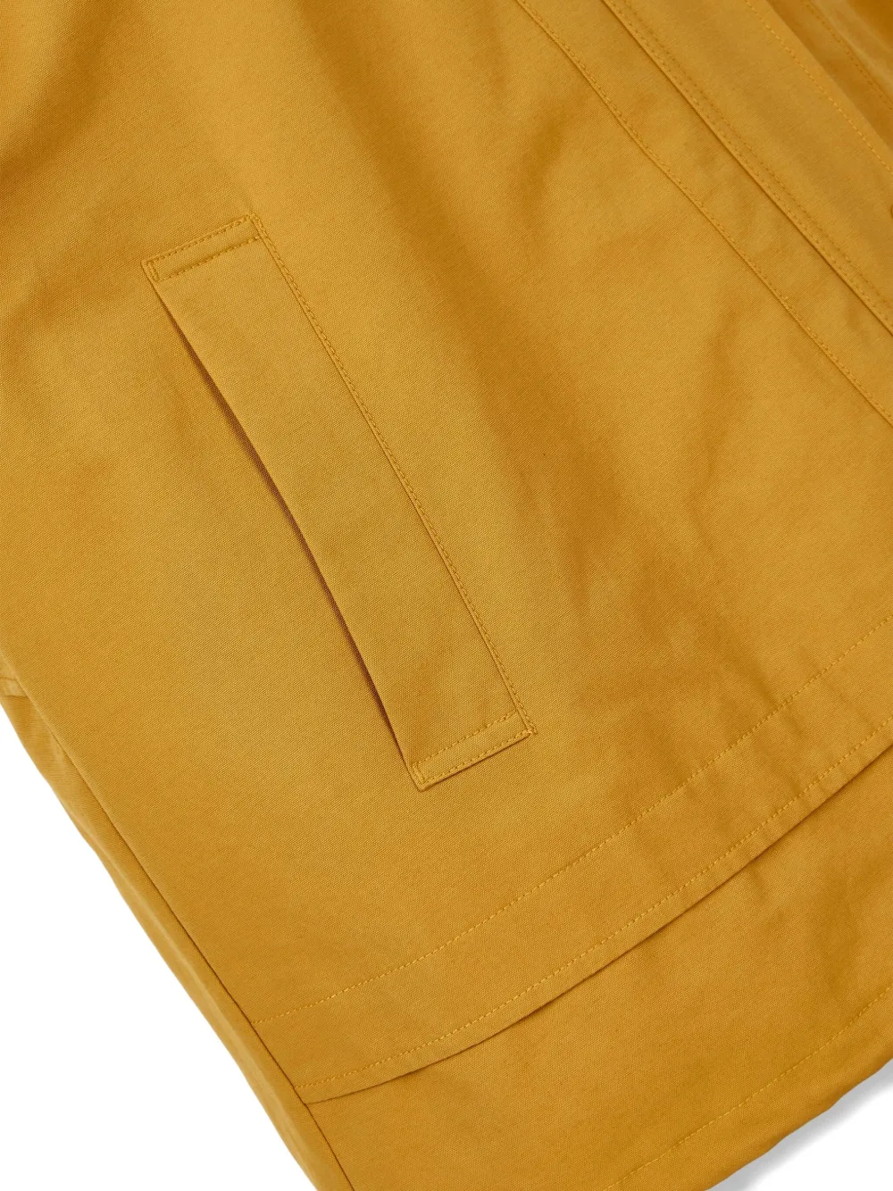 Studio Tomboy Drawstring-hem Hooded Jacket In Orange