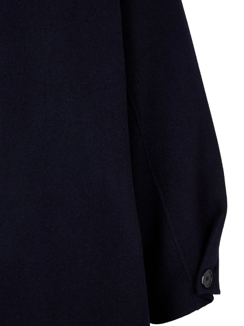 Studio Tomboy Balmacaan Coat In Blue