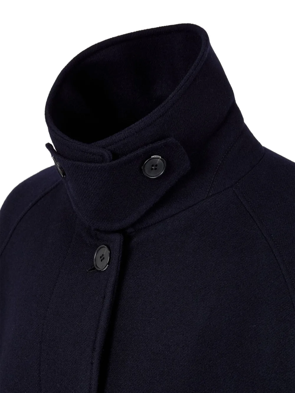 Studio Tomboy Balmacaan Coat In Blue