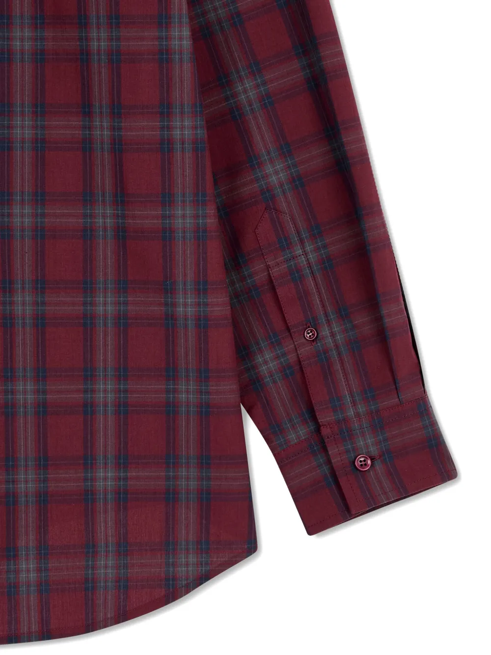 Studio Tomboy Checked Shirt In Red