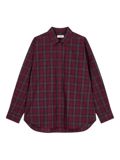 STUDIO TOMBOY camisa con cuadros estampados