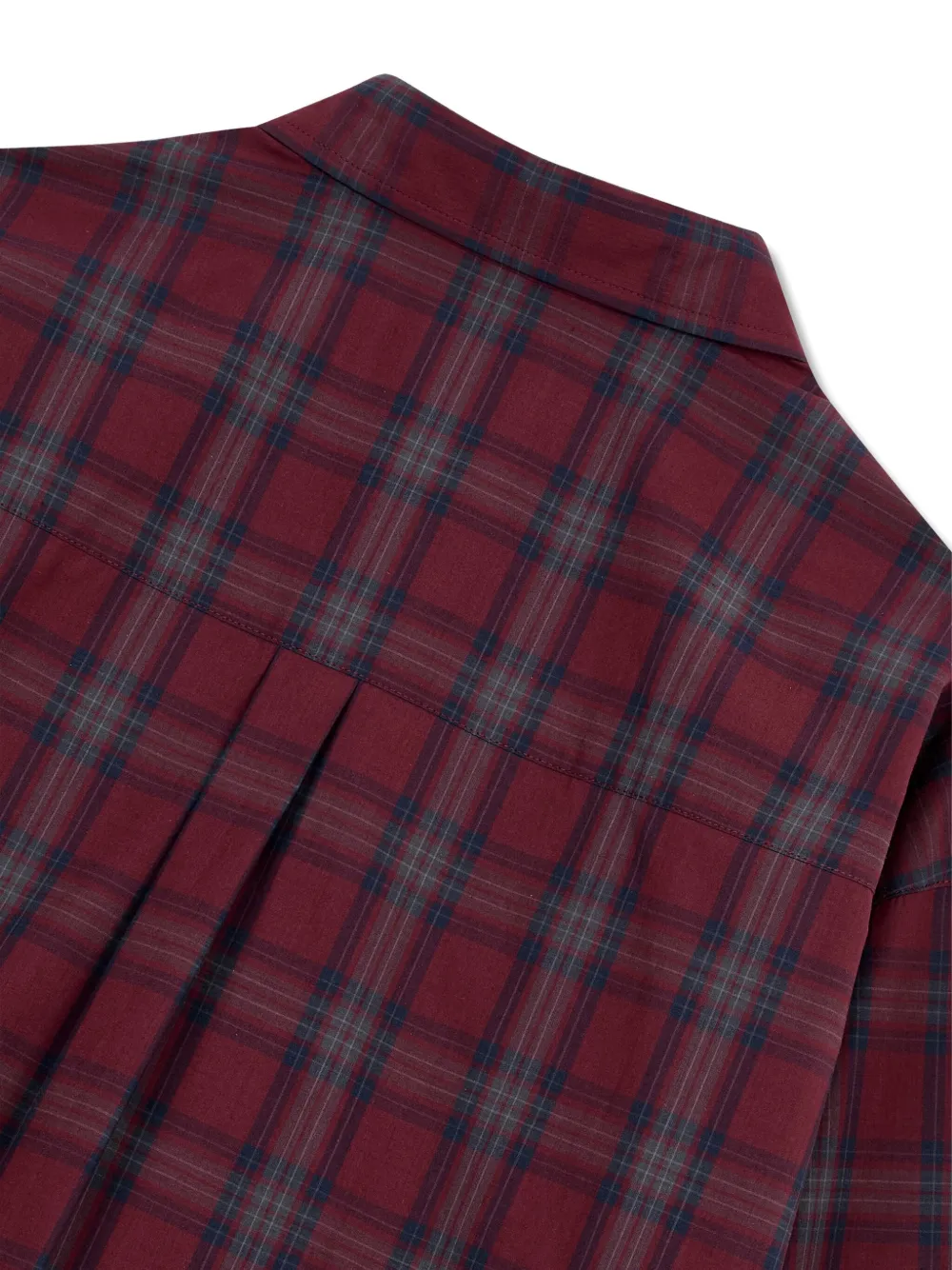 Studio Tomboy Checked Shirt In Red