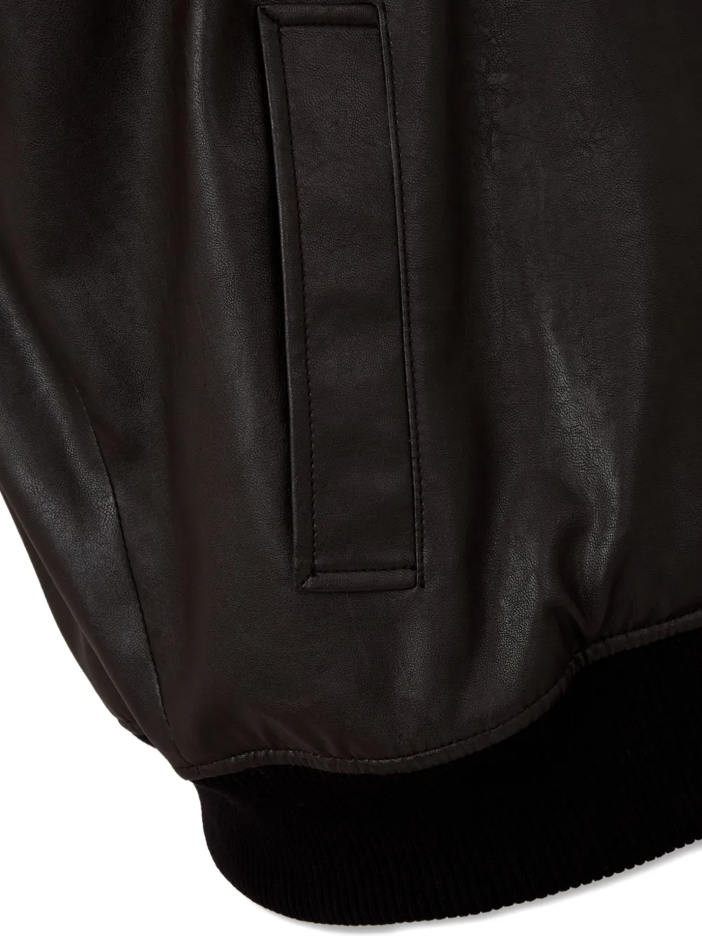 Studio Tomboy Zip-front Bomber Jacket In Brown