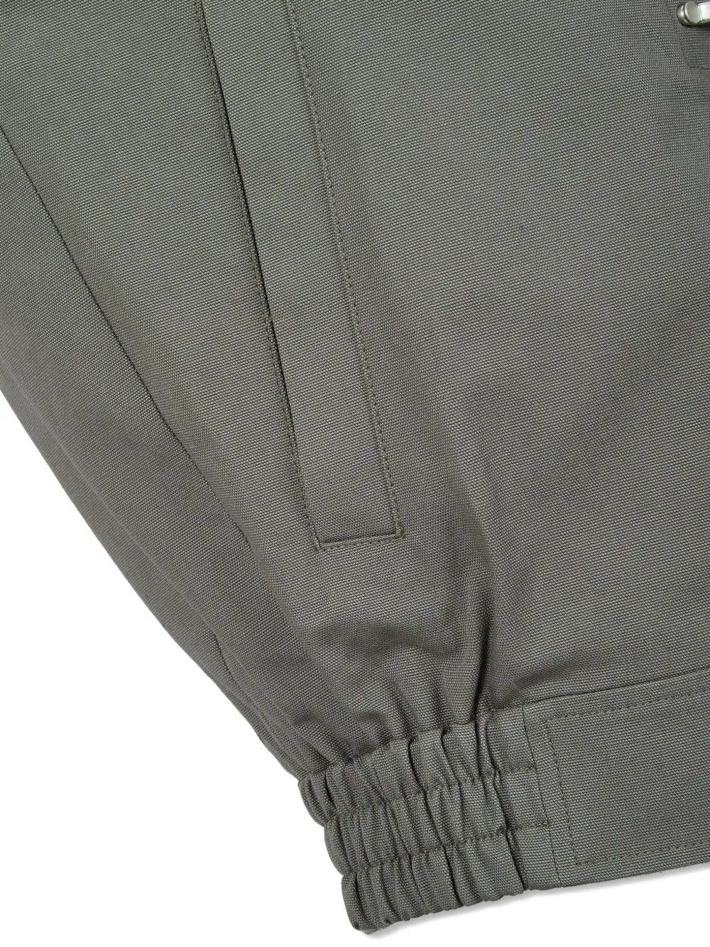 Studio Tomboy Fireman-clasp Cotton Jacket In Gray