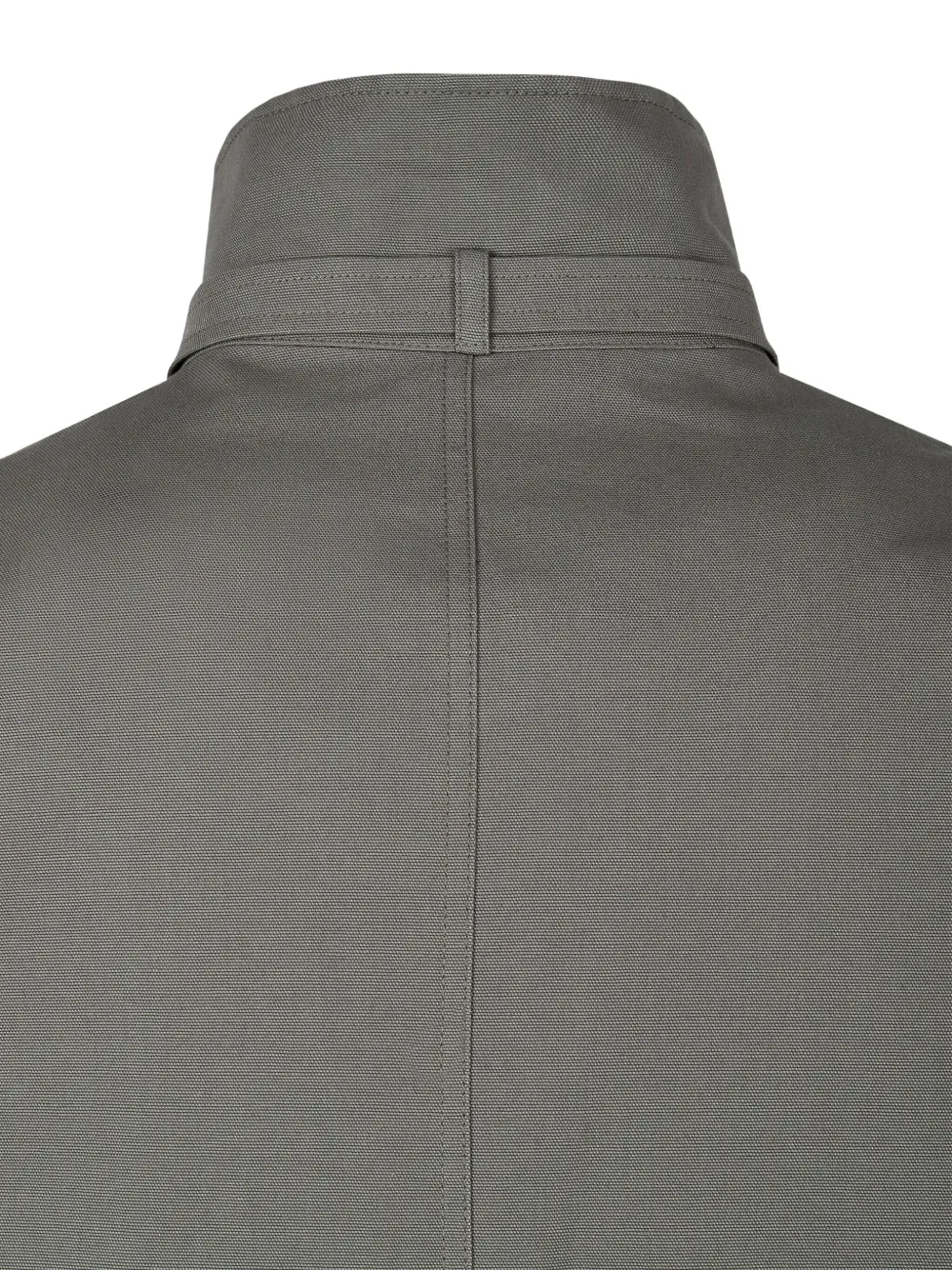 Studio Tomboy Fireman-clasp Cotton Jacket In Gray