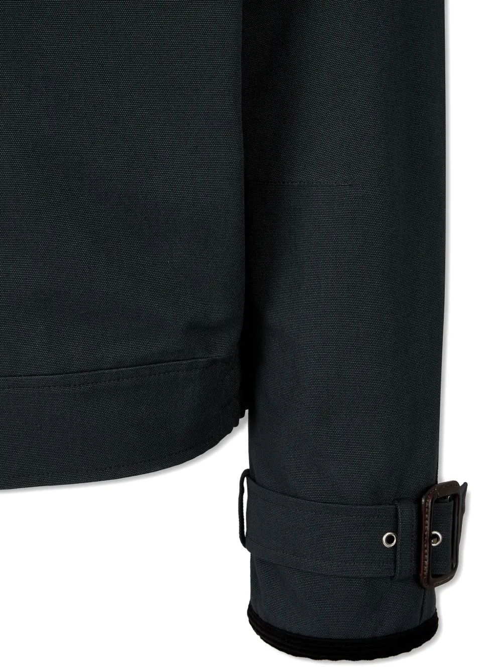 Studio Tomboy Fireman-clasp Cotton Jacket In Black
