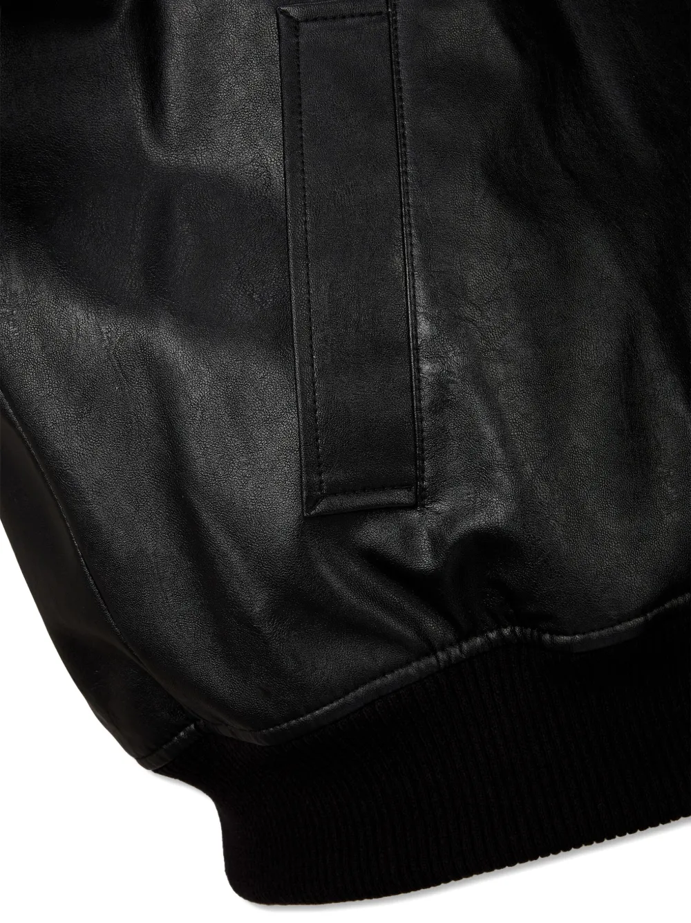 Studio Tomboy Zip-front Ribbed-cuff Jacket In Black