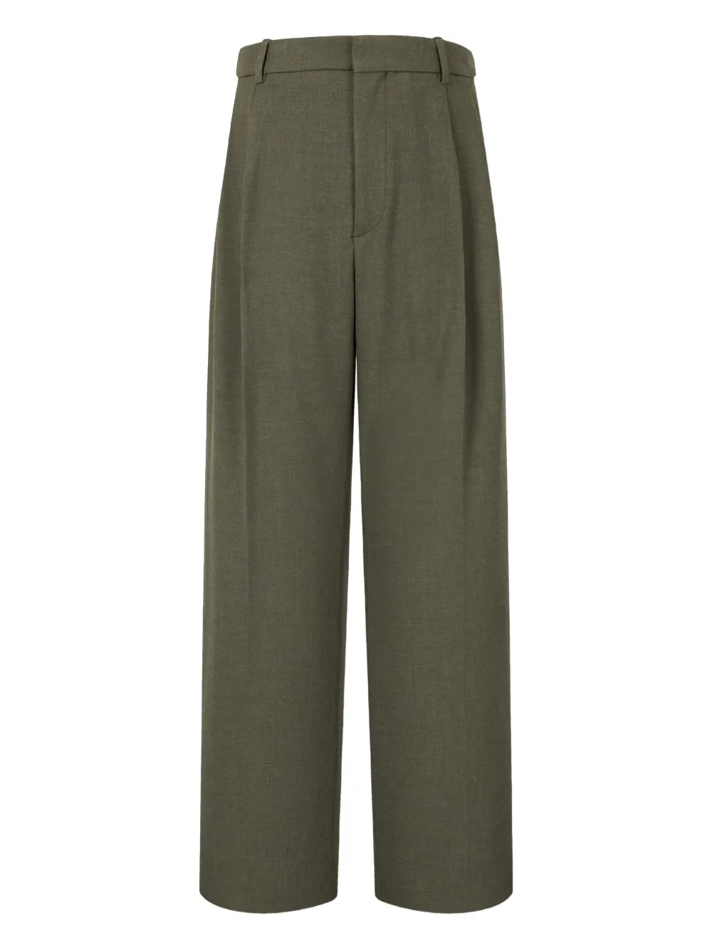 STUDIO TOMBOY pleated-front trousers | Green | Image 1