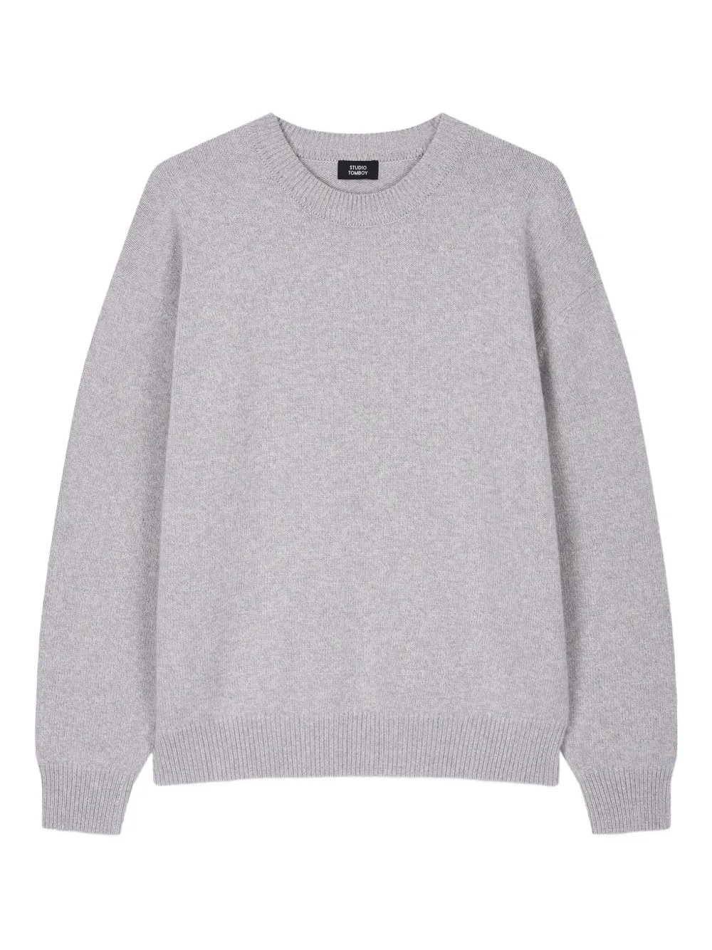 Studio Tomboy Round-neck Sweater In Gray