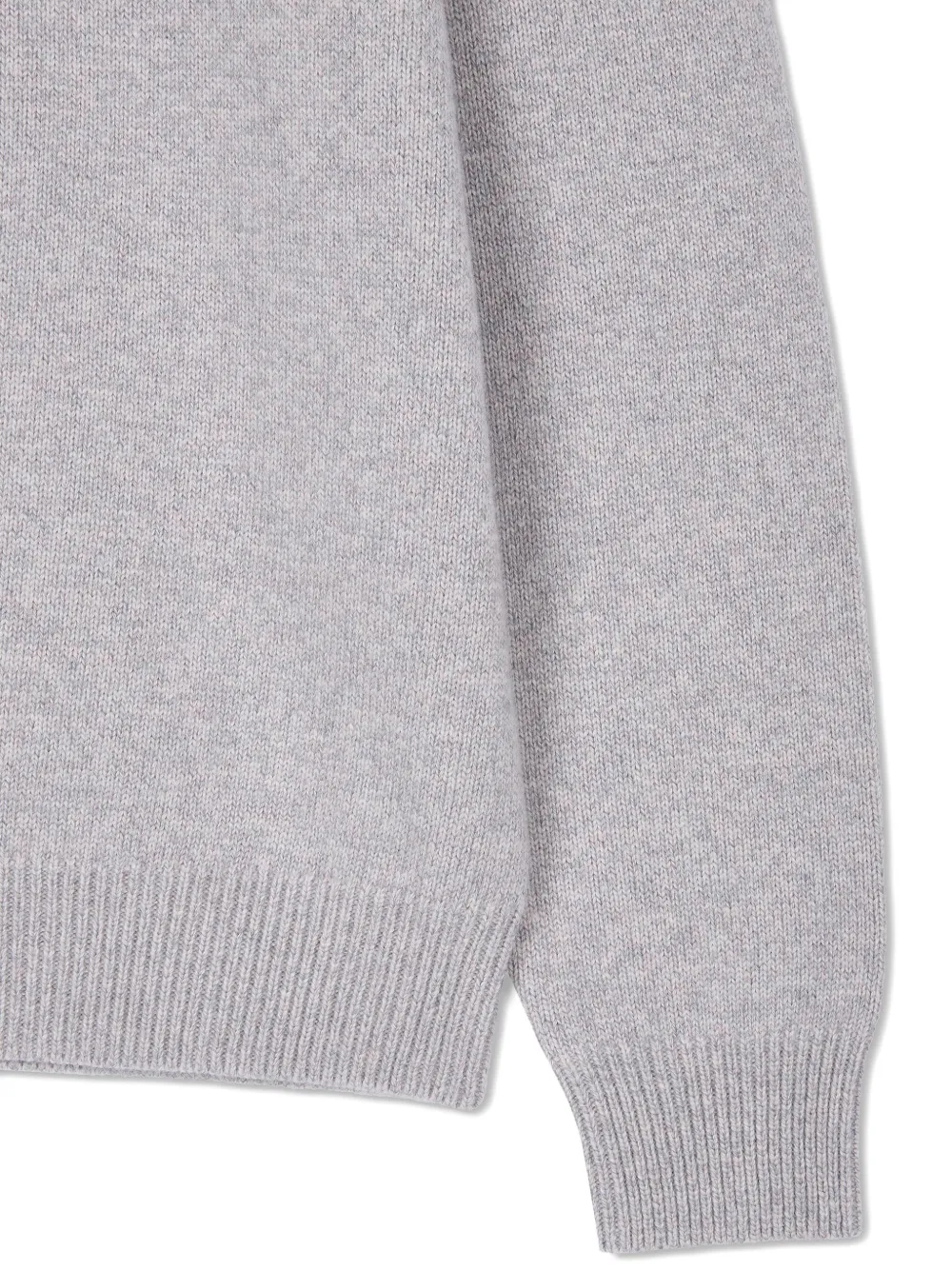 Studio Tomboy Round-neck Sweater In Gray