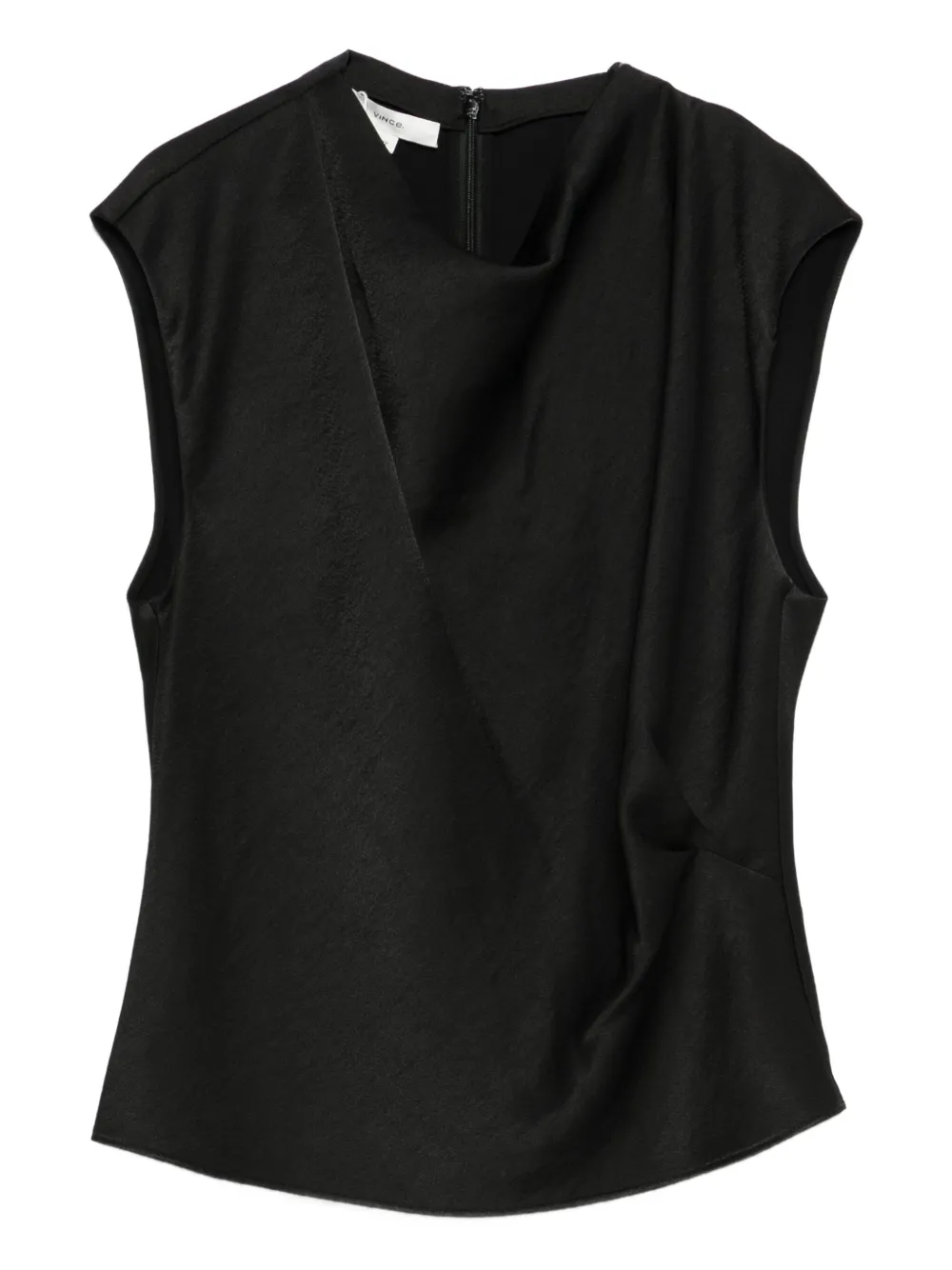 Vince Blusa smanicata - Nero