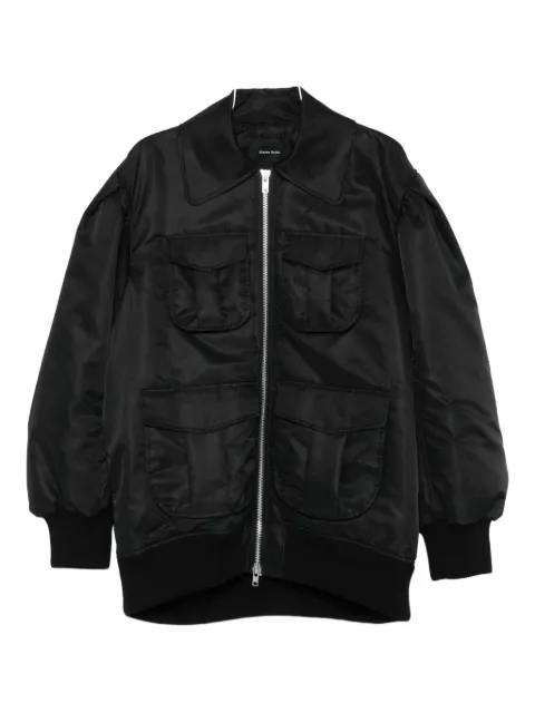 Simone Rocha chamarra bomber con bolsillo y cierre