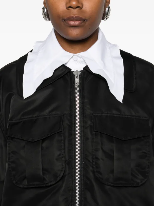 Simone Rocha ボンバージャケット | ブラック | FARFETCH JP