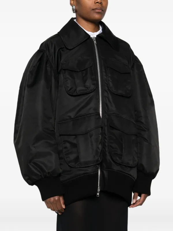 Simone Rocha ボンバージャケット | ブラック | FARFETCH JP