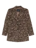 THELAURENT leopard-print jacket - Neutrals