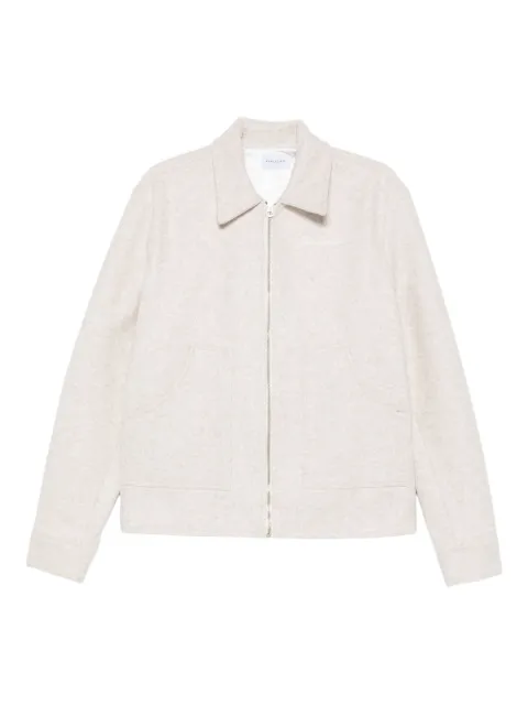 Family First point-collar shirt jacket