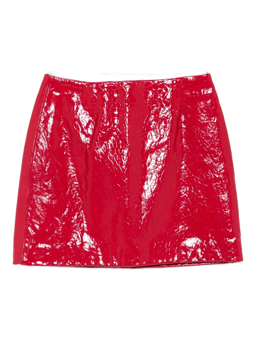 Cassell leather mini skirt | Red | Image 1