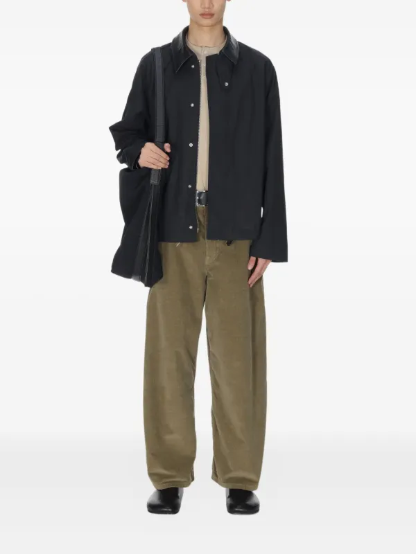 Studio Nicholson Dani ジップカラージャケット | ブラック | FARFETCH JP