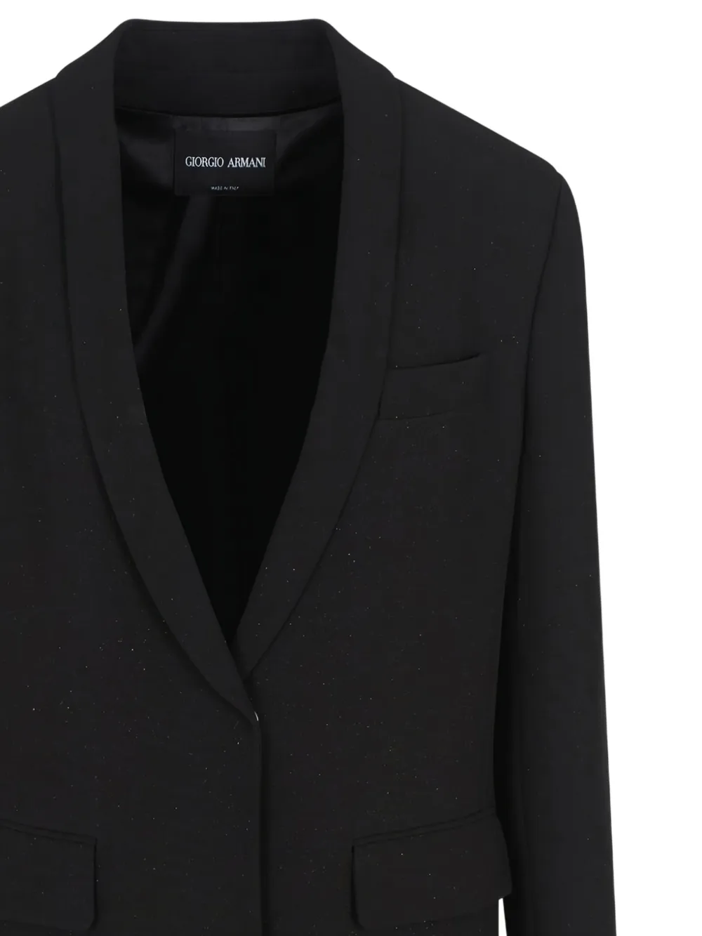 Giorgio Armani shawl-lapel pocket coat | Single Breasted Coats | Image 2