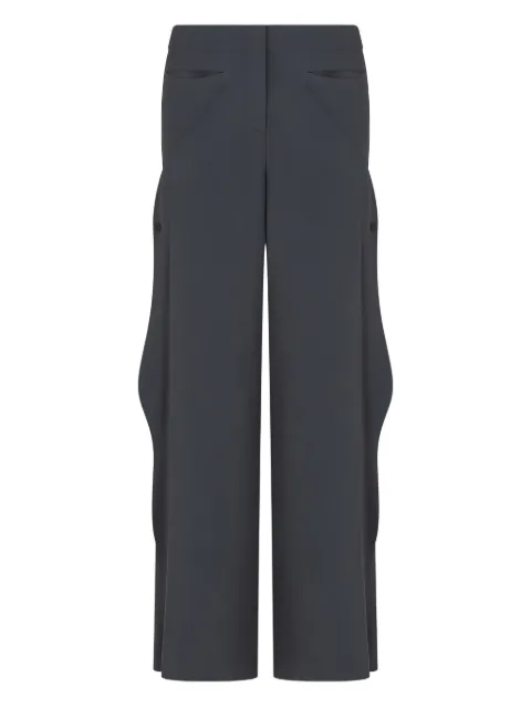 Giorgio Armani wave-panel trousers