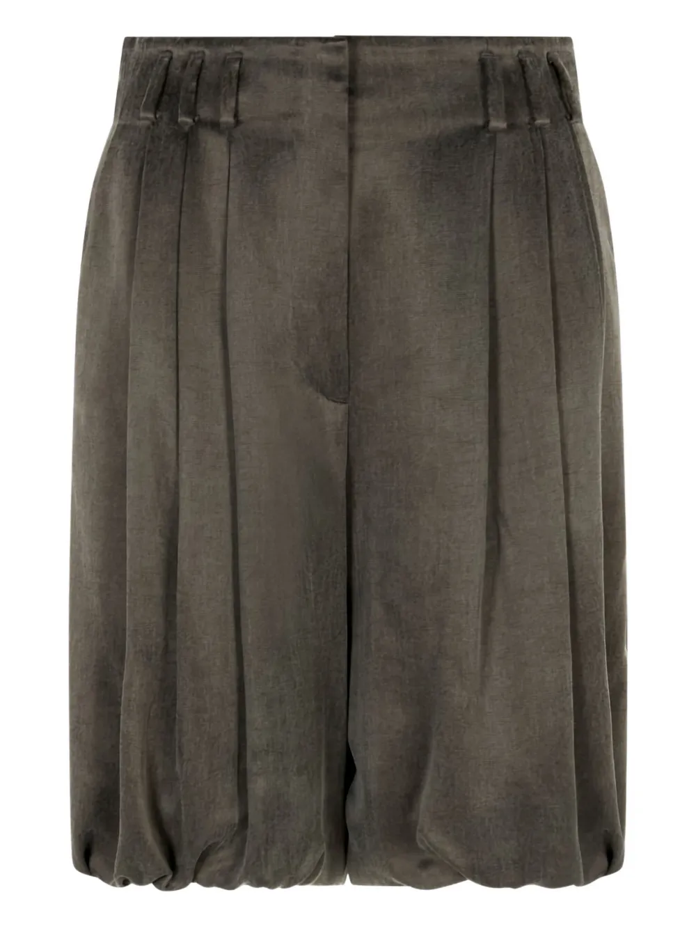 Giorgio Armani pleated shorts | Grey | Image 1