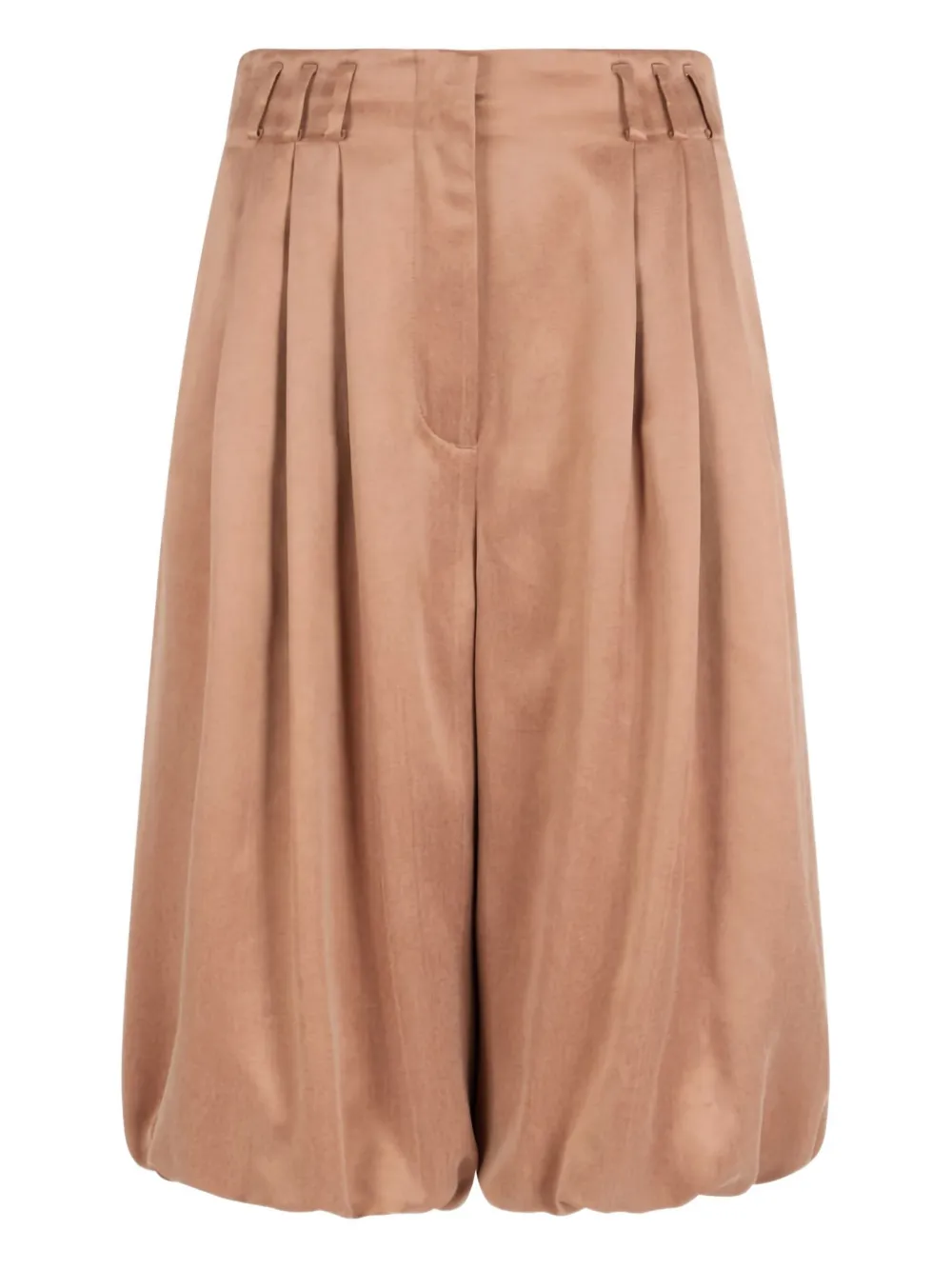 Giorgio Armani pleated shorts | Neutrals | Image 1