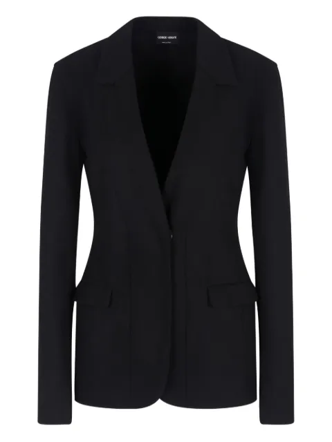 Giorgio Armani notched-lapel pocket jacket
