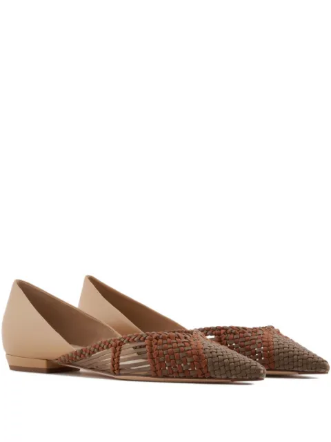 Giorgio Armani pointed ballet flats
