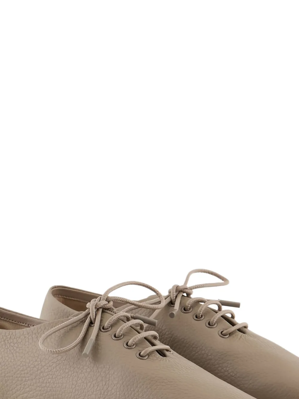 Giorgio Armani Veterschoenen met textuur Beige