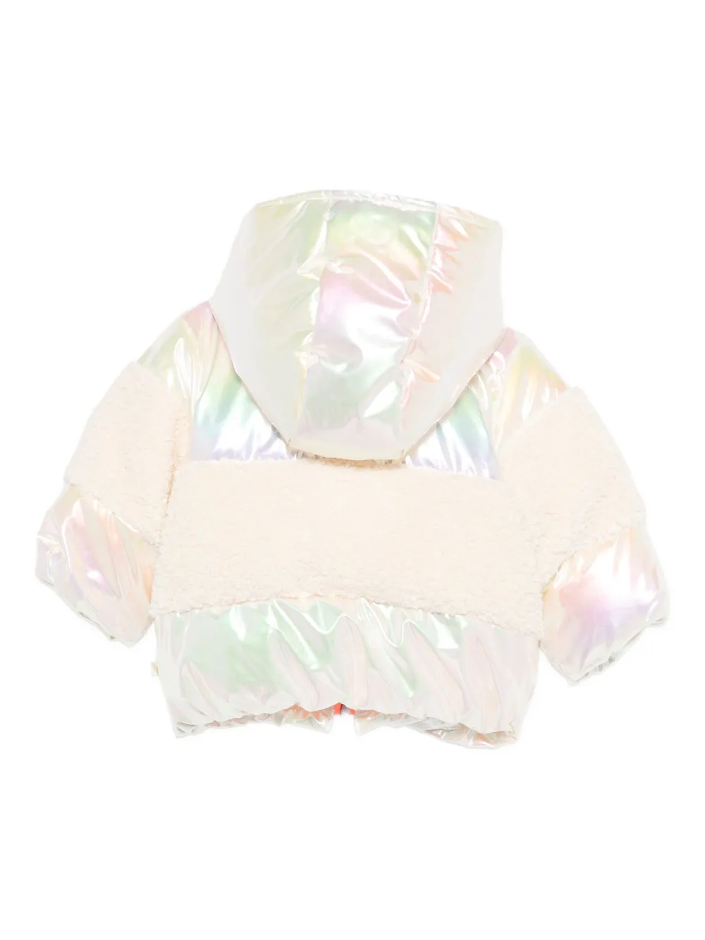Billieblush Iridescent Padded Jacket In Pink