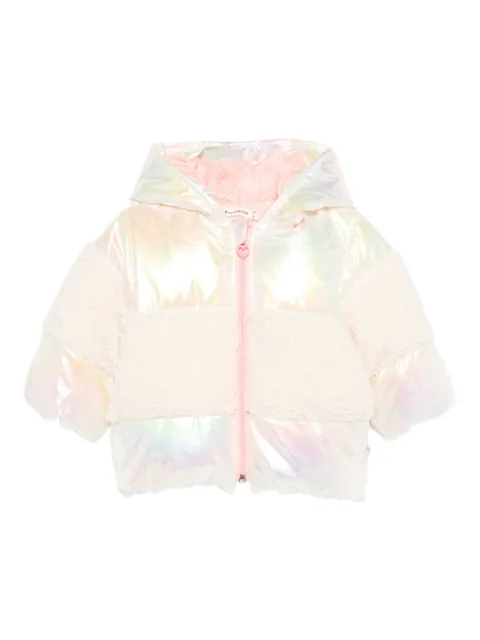 Billieblush chamarra capitonada tornasolada