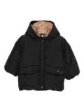 BOSS hooded puffer jacket - Black