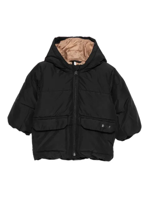 BOSS hooded puffer jacket
