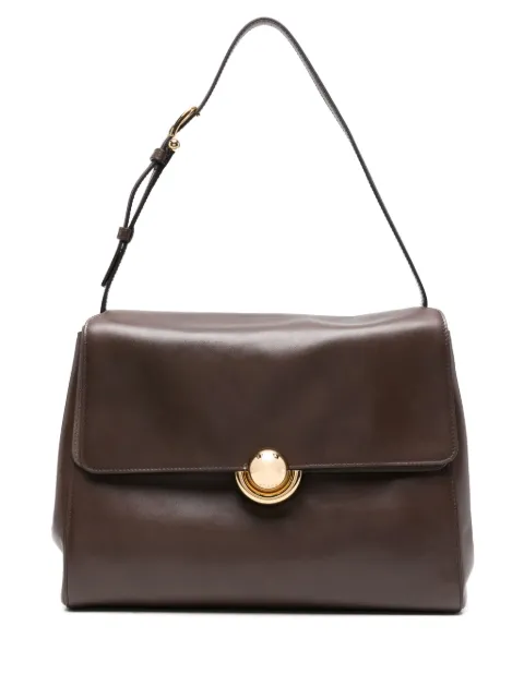 Furla circular-detail leather backpack