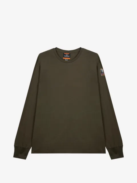 Parajumpers long-sleeved patch T-shirt