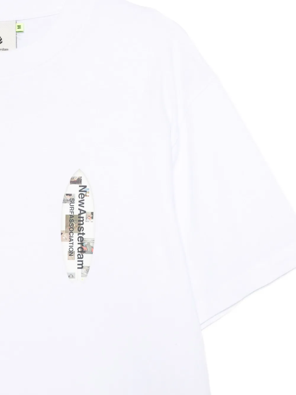 NEW AMSTERDAM T-shirt met logoprint Wit