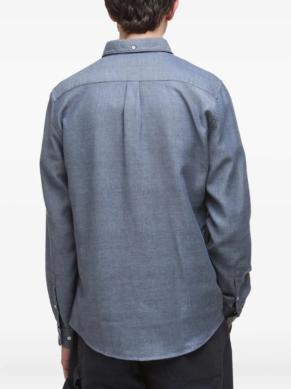 Barbour Buckley katoenen overhemd Blauw