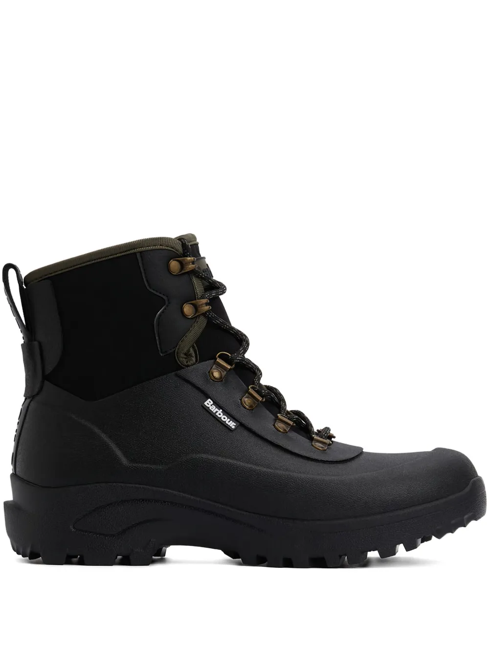 Barbour Marlow lace-up hiking boots | Black | Image 1