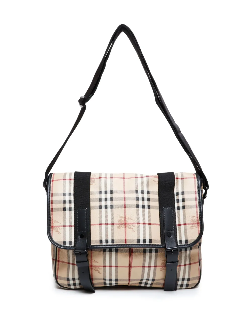 2000-2020s Check-Pattern Shoulder Bag