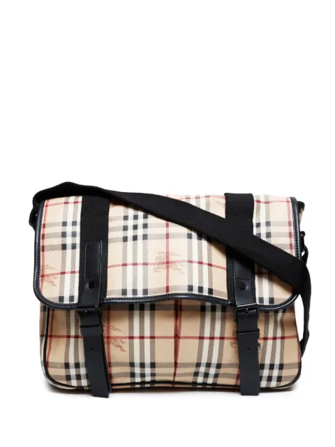 Burberry Pre-Owned 2000-2020s check-pattern shoulder bag