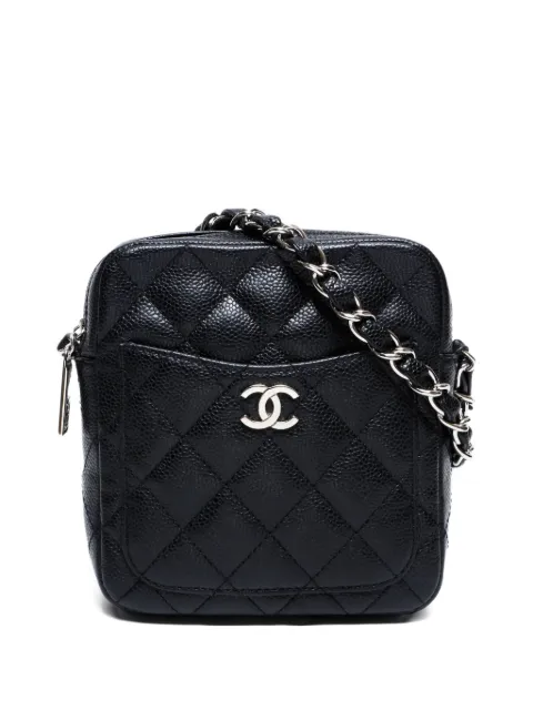 CHANEL Pre-Owned 2005-2006 Coco Mark quilted shoulder bag