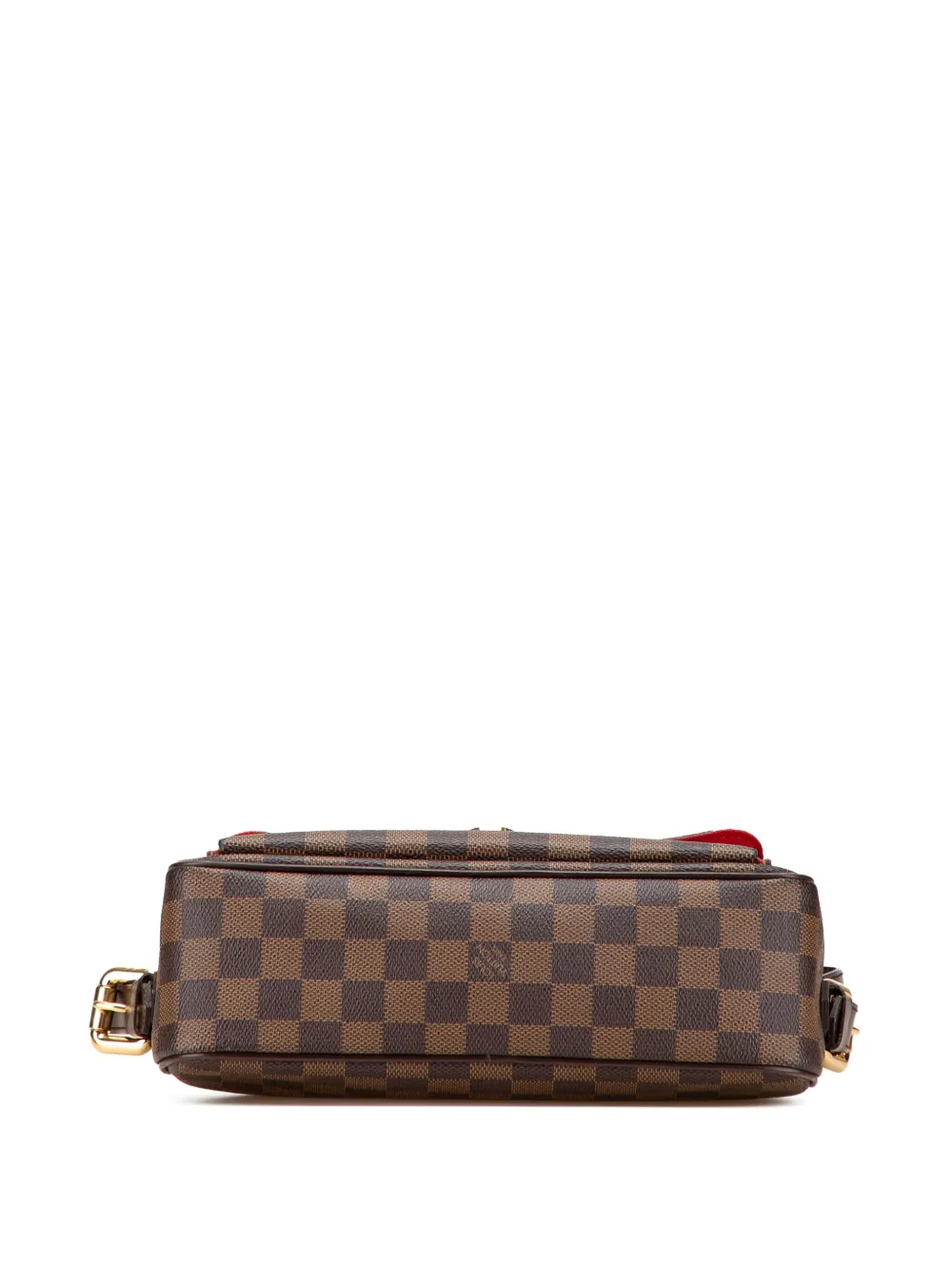 Pre-owned Louis Vuitton 2006 Damier Ebene Ravello Gm Satchel In Brown